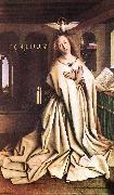 EYCK, Jan van Mary of the Annunciation oil painting on canvas